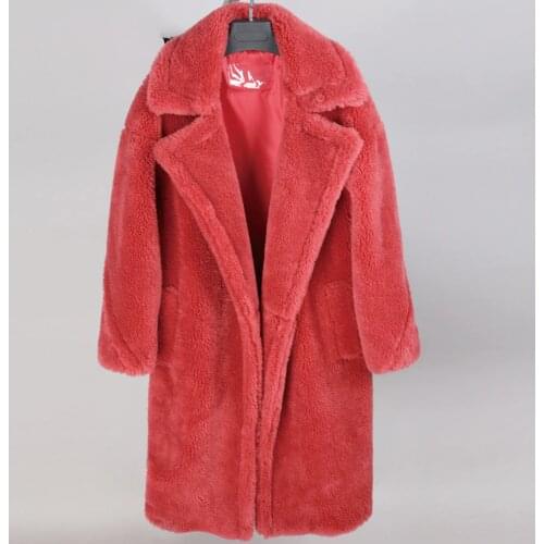 Mao Mao Kong Sheepskin Fur Coats