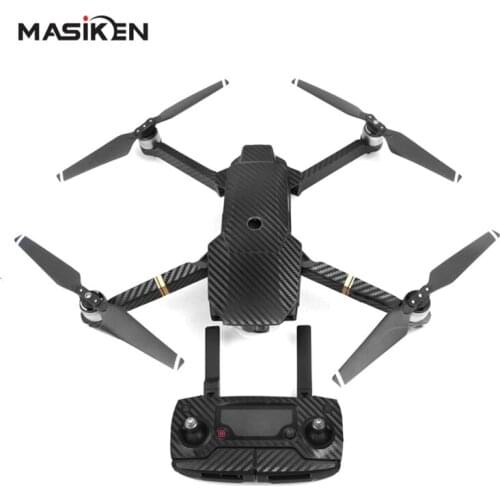 MASiKEN Waterproof 3M Scotchcal Stickers Decal Skin Protector for DJI Mavic Pro Body/Battery/ Drone Remote Control Accessories
