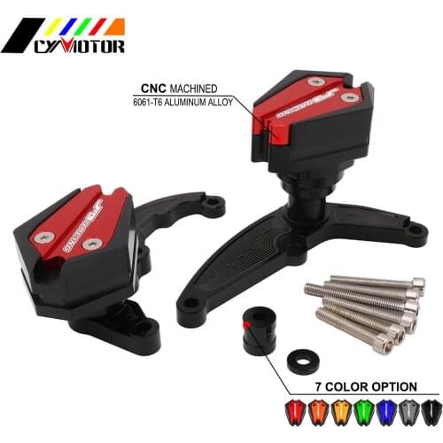 Motorcycle CNC Falling Protection Frame Slider Fairing Guard Crash Pad Protector For HONDA CBR600RR CBR 600RR 2007-2008
