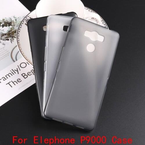 Soft Case Silicone TPU Protection For Elephone P9000 5.5 in High Quality Pudding Anti Skid Silicone Phone Back Cover