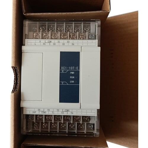 New Original XC1-10T-E AC220V 1COM Programmable Controller PLC XC1 Series Module 5Point NPN Input 5point Transistor Output