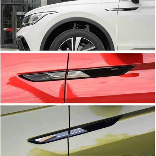 Apply to Tiguan L Tiguan MK2 AllSpace Door leaf plate logo Fender label Side marker R