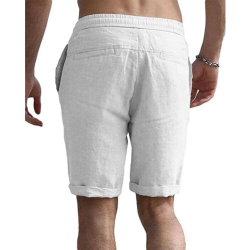 Cofekate Shorts for Men Drawstring Plain Casual Sweat Shorts Summer Casual Pants Sports Gym Mens Shorts 2021