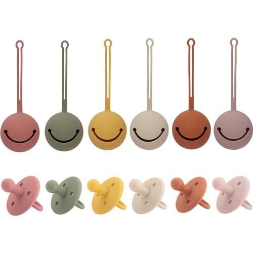 BPA Free Newborn Silicone Soother Pacifier Silicone Pacifier Holder Pacifier Container Nipple Storage Box Baby Dummy Soother