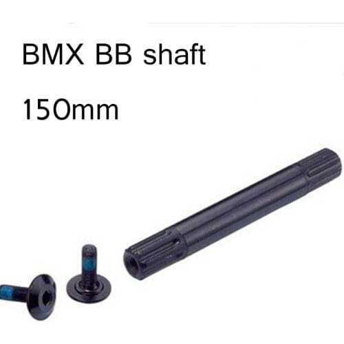 BMX Shaft 19mm*150mm Length 8 Spindle Thread BB Shaft