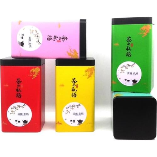 Xin Jia Yi Packaging Custom Embossed Metal Box Tin Square Boxes Wedding Clear Japan Style Tea Decorative Boxes Wholesale