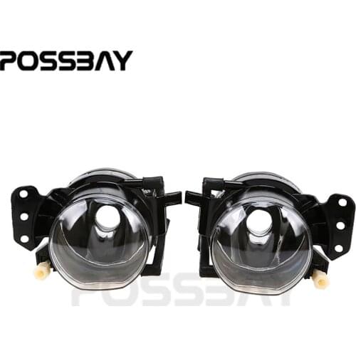 1Pair High Quality Auto Car Fog Lights Lamps Housing Cover Fit For BMW 5-Series E61/E60 2003-2007 Car Accessories
