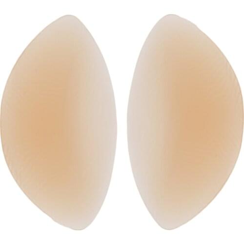 2 Pairs Bra Pads Thick Silicone Bra Inserts Push Up Breast Enhancer Cleavage