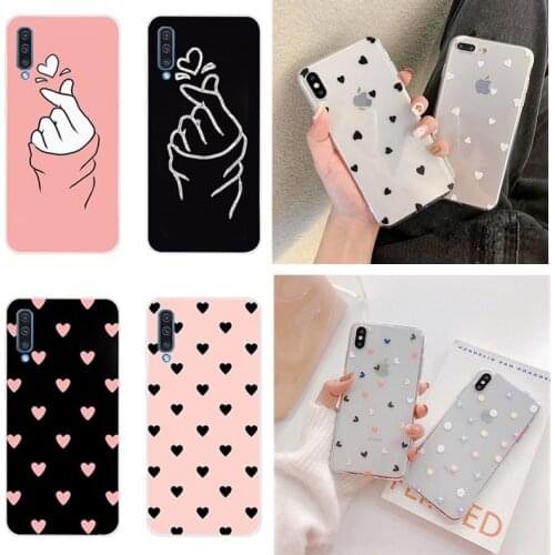 Lovely Ultra Thin Case For Samsung Galaxy A50 A50S A30 A20 A10 A51 A71 S10 E Plus Soft TPU Silicone Cartoon Cover Shell