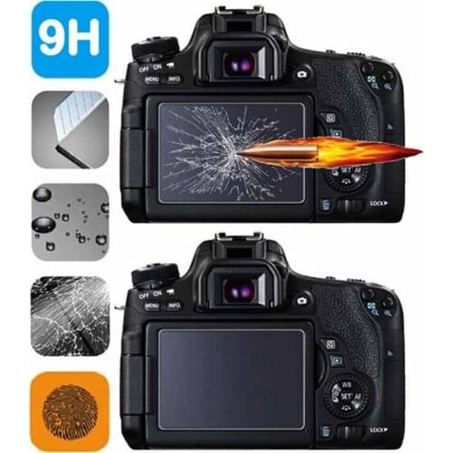 Deerekin 9H HD 2.5D Surface Hardness Tempered Glass LCD Screen Protector for Nikon D5200/D5100
