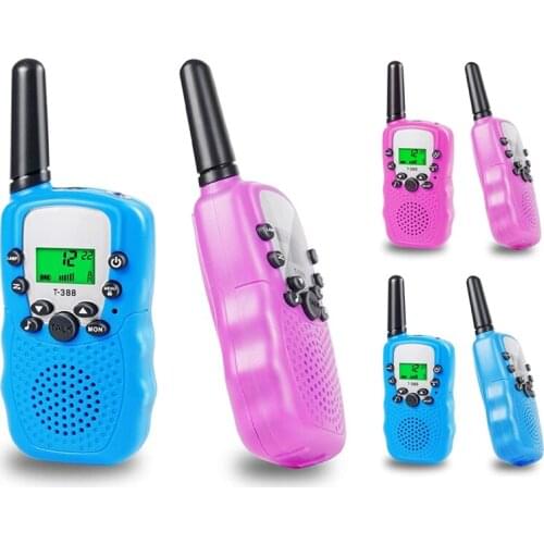 Kids Walkie Talkies,Walkie Talkies for Kids Toys with Backlit LCD,22 Channels Radio,3 Miles Range for Outside