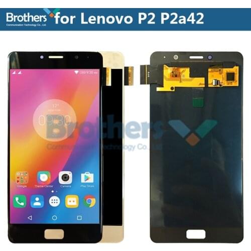 LCD Screen for Lenovo P2 P2a42 LCD Display for Lenovo Vibe P2 P2c72 LCD Assembly Touch Screen Digitizer Phone Parts Replacement