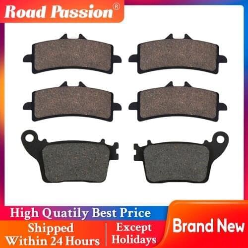 Road Passion Motorcycle Front and Rear Brake Pads For KAWASAKI Ninja ZX10RR ZX10R Ninja ZX-10 RR (ZX 1000 Z) 2017 ZX 10 R Ninja
