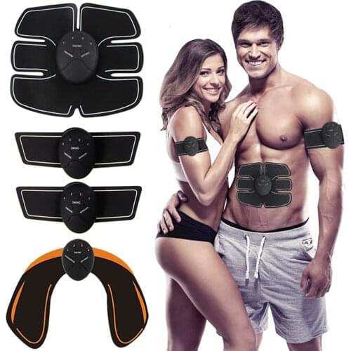 Ems Abdominal Muscle Trainer Body Hip Muscle Stimulator Slimming Massager Electrostimulation Abdomen Arm Exercise Gym Equiment