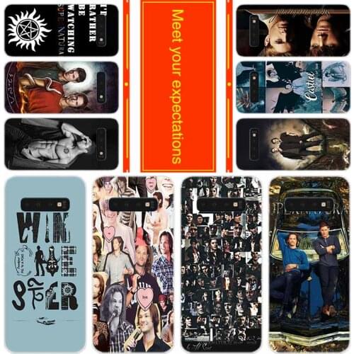 Soft Case for Samsung Note 20 10 9 8 TPU Silicone Cover Pack Note20plus Note10 Bumper Bag Supernatural tv
