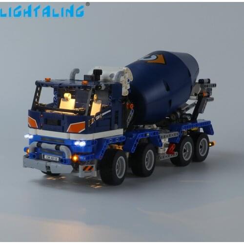 Lightaling Led Light Kit For 42112 Technic Concrete Mixer Truck