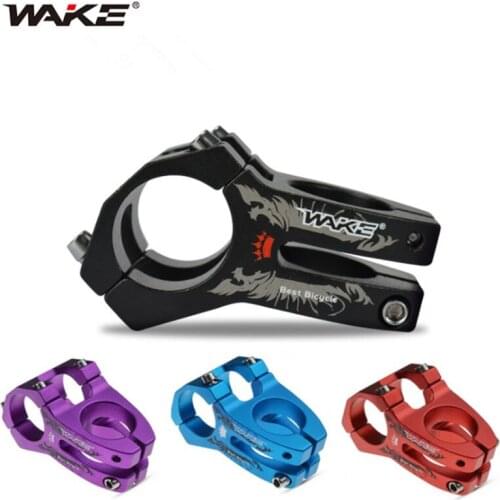 WAKE Best Outdoor Cycling MTB Mountain Aluminum Alloy High-strength Handlebar Stem Cycling Bike Hollow Vertical Stem
