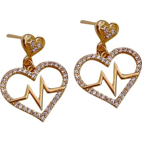 Women 2021 New Pearl Dangle Temperament Trendy Moon Earrings Exquisite Pendant Earring Girl Party Jewelry Gift Fashion Earings