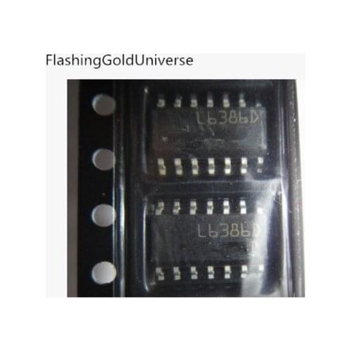 Free Shipping 100pcs L6386D L6386 SOP14 New original