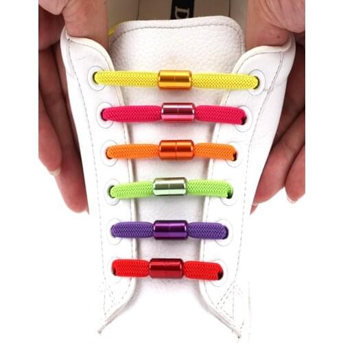 2pcs Shoelace Buckle Aluminum Shoelaces Lock Accessories Metal Lace Lock DIY Sneaker Kits Metal 15 Color capsules Buckle