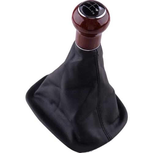 5 Speed Car Auto Gear Shift Knob Gaiter Gaitor Boot Fit For VW Passat B5.5 B5 1996 1997 1998 1999 2000 2001 2002 2003 2004 2005