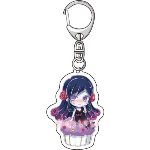 Anime Cartoon Key Chain Acma Game Figure Kawaii Acrylic Keyring Women Man Bag Car Trinket Charm Cosplay Fans Gifts Jewelry