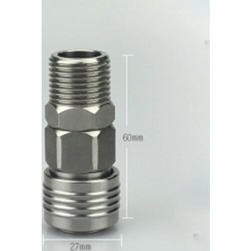 1/2" BSP Male x Socket Pneumatic C Type Self-Locking Fittings Quick Release Connector For Air Compressor