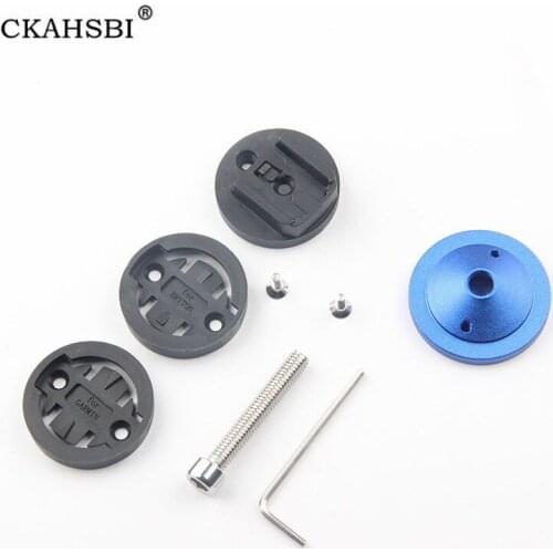 CKAHSBI MTB Road Bike Computer Holder Stem Top Cap Cycling Stopwatch GPS Speedometer Mount Bracket Bicycle Stopwatch Accessory