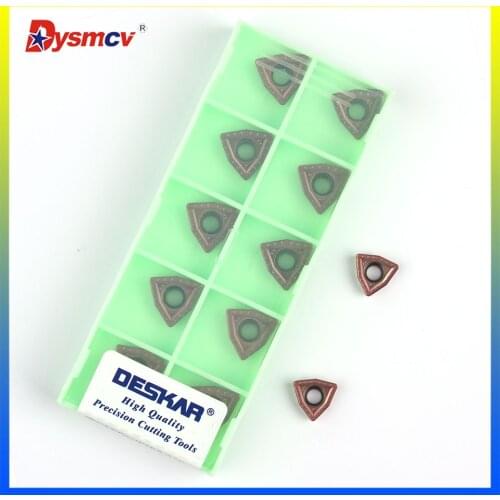 DESKAR WCMX030208 WCMX040208 WCMT050308 WCMT06T308 WCMT080412 MF LF6118High quality U drill insert CNC turning tool cutting tool