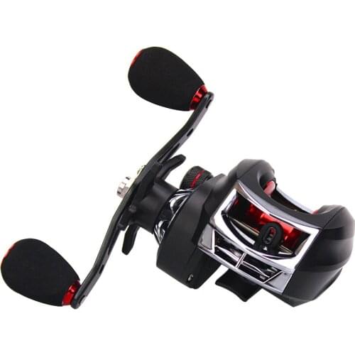 Baitcasting Reel Magnetic Brake System Reel 10KG Max Drag 17+1 BBs 7.2:1 High Speed Bait casting Fishing Reel 225g ultralight