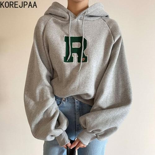 Женские толстовки с капюшоном Korejpaa China At AliExpress