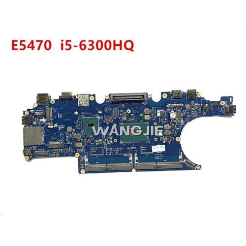FOR Dell Latitude E5470 Laptop Motherboard LA-C831P 2MMKG 02MMKG CN-02MMKG W/ i5-6300HQ CPU DDR4 100% fully tested