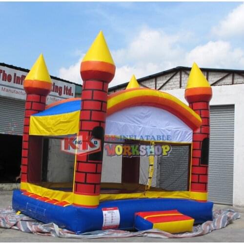 OEM inflatable bouncer , Cheap Wizard Inflatable Jumping Castle For Sale KK Inflatable