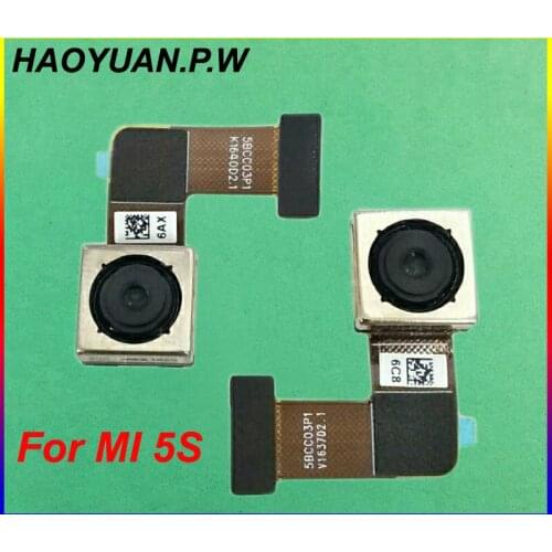 HAOYUAN.P.W Original Rear Back Camera Module With Flex Cable Ribbon Replacement For Xiaomi mi5s m5s Mi 5s