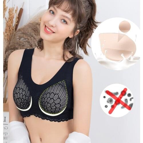 Dropshipper VIP Latex Seamless Bra Bras For Women hock-proof Pad Push Up Brassiere Comfortable Bralette Pad