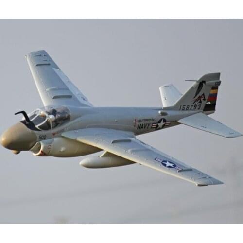 RC Jet Hobby Plane A6 Intruder Upgraded PNP Version with Flaps and Retracts