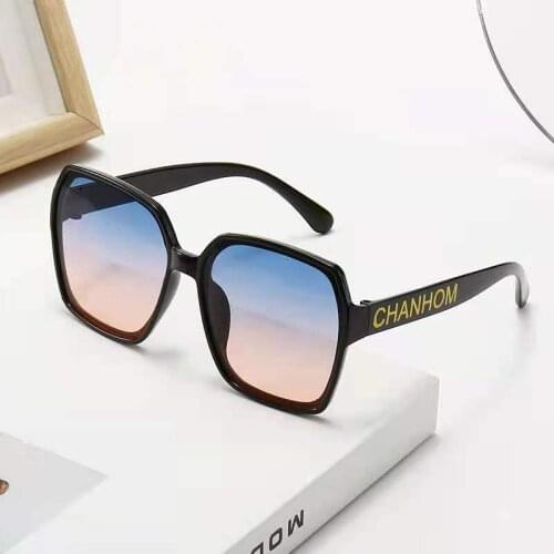 Luxury Square Frame Sun Glasses For Women Sunglasses Vintage PC Frame Sun Protection Eyeglasses Vintage Coated Glasses