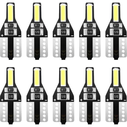 T10 W5W Led Bulb Auto Car Interior Light For Volkswagen VW Golf 4 6 Passat B6 B8 B5 B7 MK7 MK6 MK3 T5 T6 Auto Led Bulbs 12V