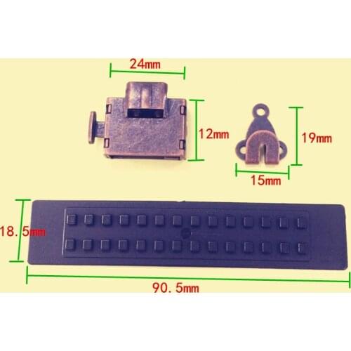 10 Sets/lot Vintage Metal Hook Eye Skirt Dress Pant Fastener Waist Adjustable Buckle Hardware Culottes Sewing Supplies Plus Size