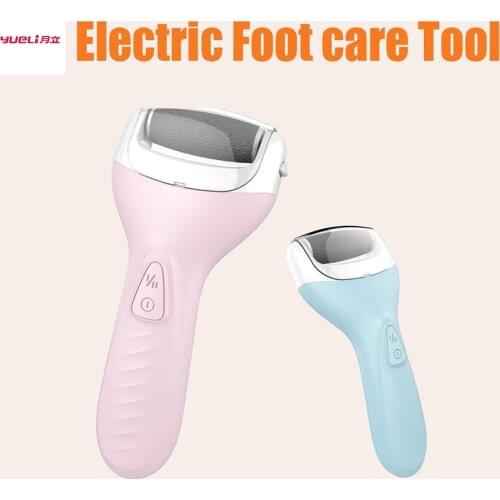 Yueli Electric Foot care Tool Smooth Pedicure Foot Machine Replaceable Repair Feet Care Wear Skin Device IPX7 Waterpoof