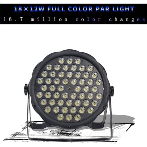 54*3w Led Par Light 54x3W Par LED Wall Washer Disco Light DMX Controller Stage Effect Lighting