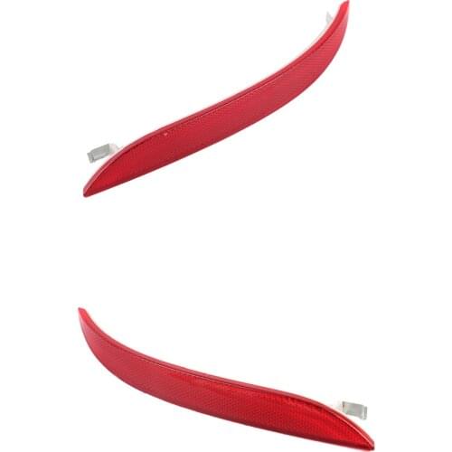 63147183913 63147183914 Replacement for BWW E60 2008-2010 Car Red Rear Bumper Reflector