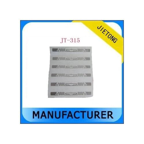 860~960 Mhz ISO18000-6C Protocol Aline H3 UHF RFID Wet Inlay , UHF RFID Sticker lable, UHF RFID Sticker Tag