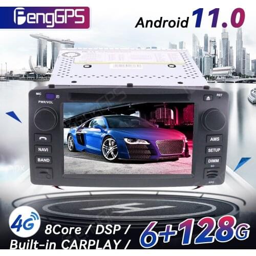 Android 11.0 GPS Navigation For Toyota Corolla 2001-2007 Multimedia Headunit CD DVD Player Touchscreen With Carplay 4+64G DSP
