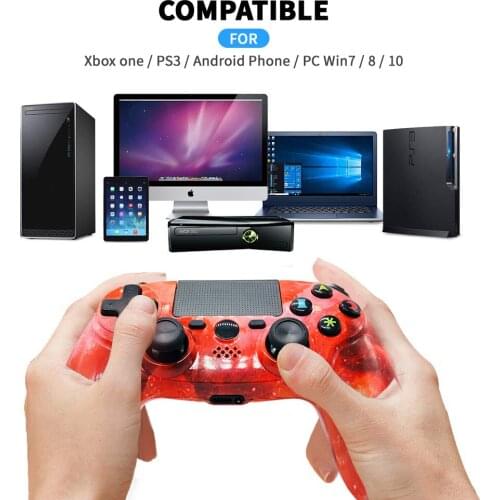 Manette PS4 Controller Double Vibration Playstation4 Joystick Gamepad Wireless Bluetooth Mando ps3 Game Controller ps4