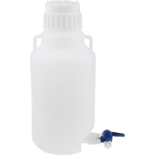 1.3 Gallon Water Bottle With Big Cap Faucet Spigot HDPE Dispenser 5L