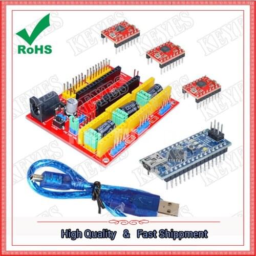 CNC shield v4 engraving machine kit module board