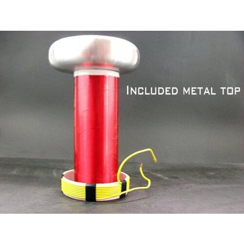 DIY Tesla coil project SSTC DRSSTC Parts Alloy top load Primary coil and Secondary coil