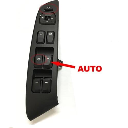 For Hyundai IX35 left front door electric window regulator switch assembly / lifting main switch