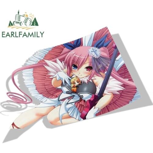 EARLFAMILY 13cm x 10.1cm for Chu x Chu Idol Anime JDM Car Window Bumper Decal Car Stickers Vinyl JDM Car Accessories